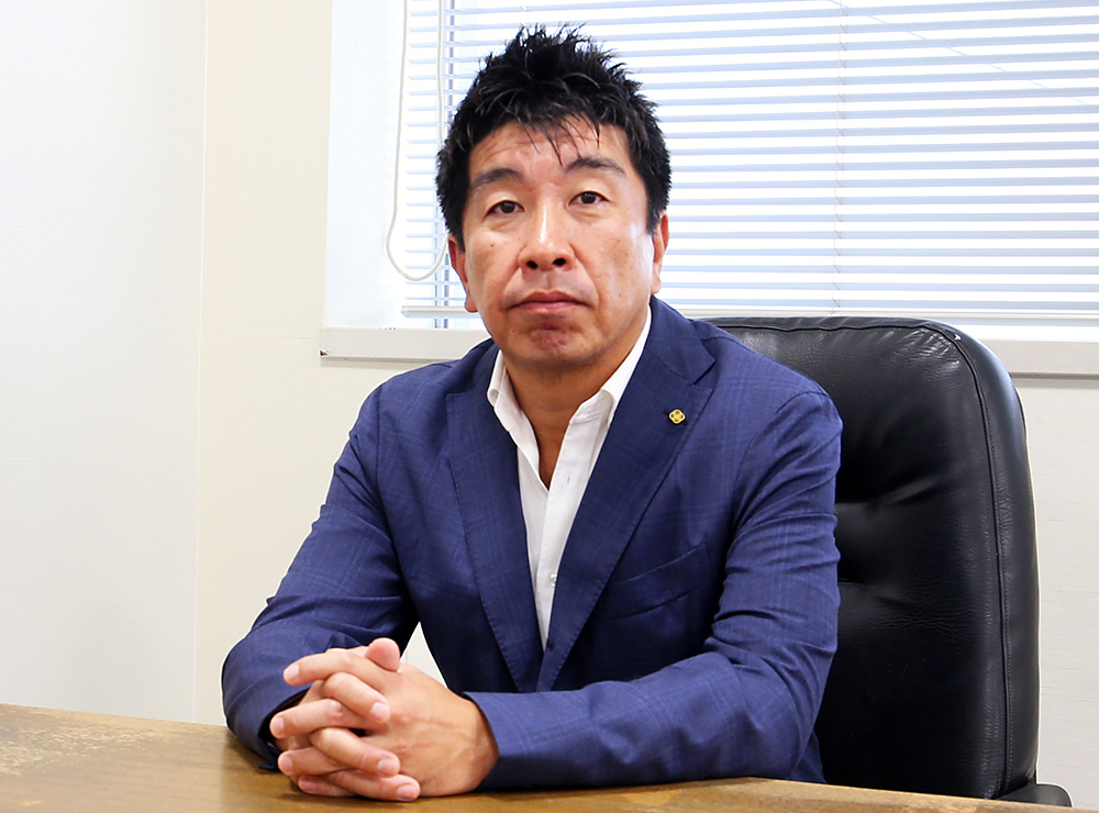 President and CEO Takahisa Takeuchi