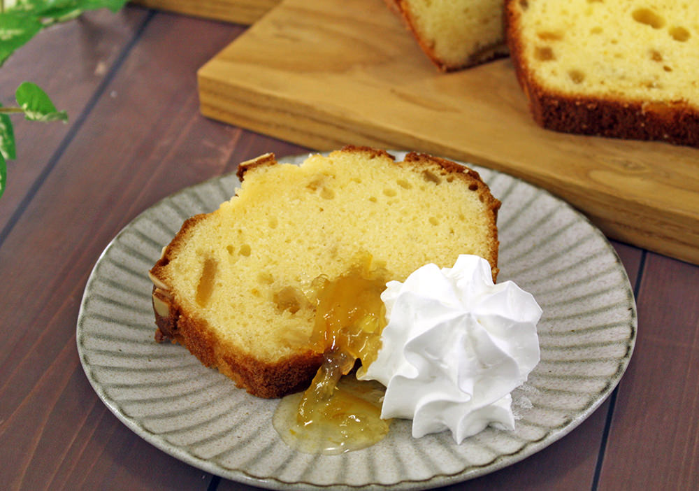 ゆず茶のシフォンケーキ 旭食品株式会社