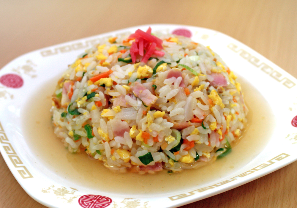 さっぱりあんかけ炒飯