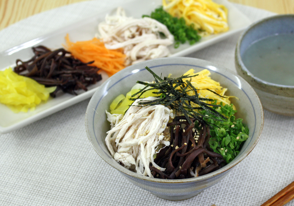 きくらげの鶏飯