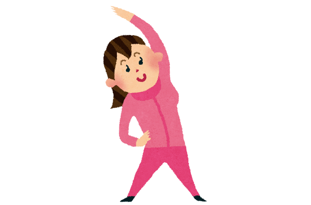 ラジオ体操、ストレッチ