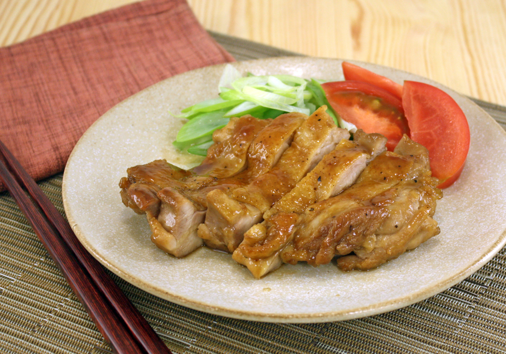 ゆず香るぽん酢照り焼きチキン